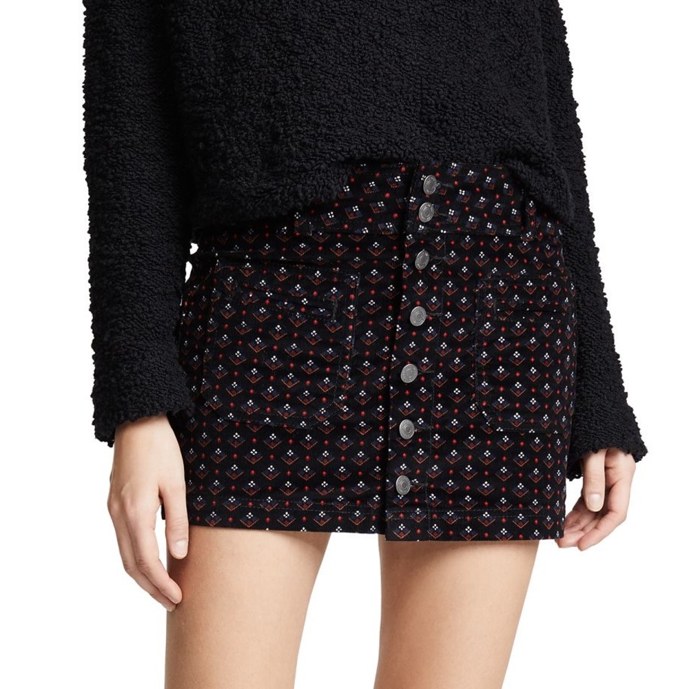 Free People Joanie Cord Skirt